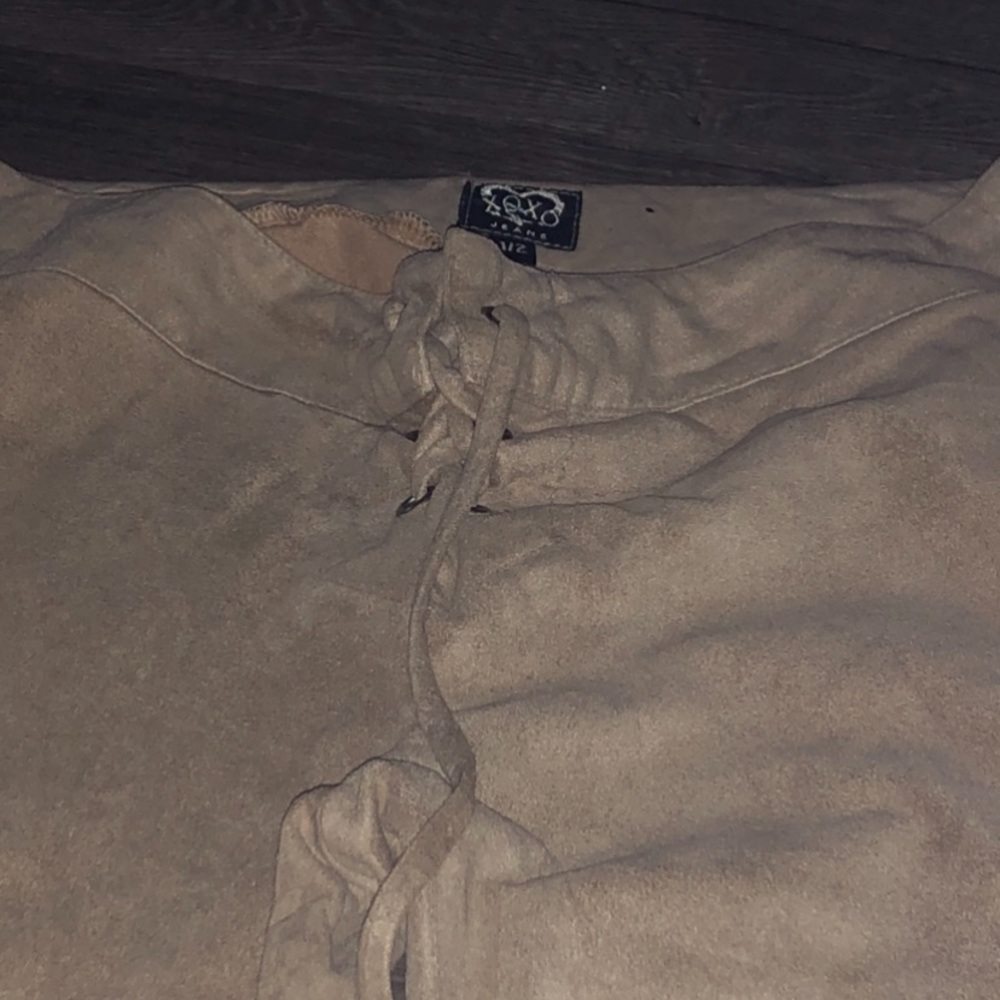 Faux suede flares - Picture 3 of 3